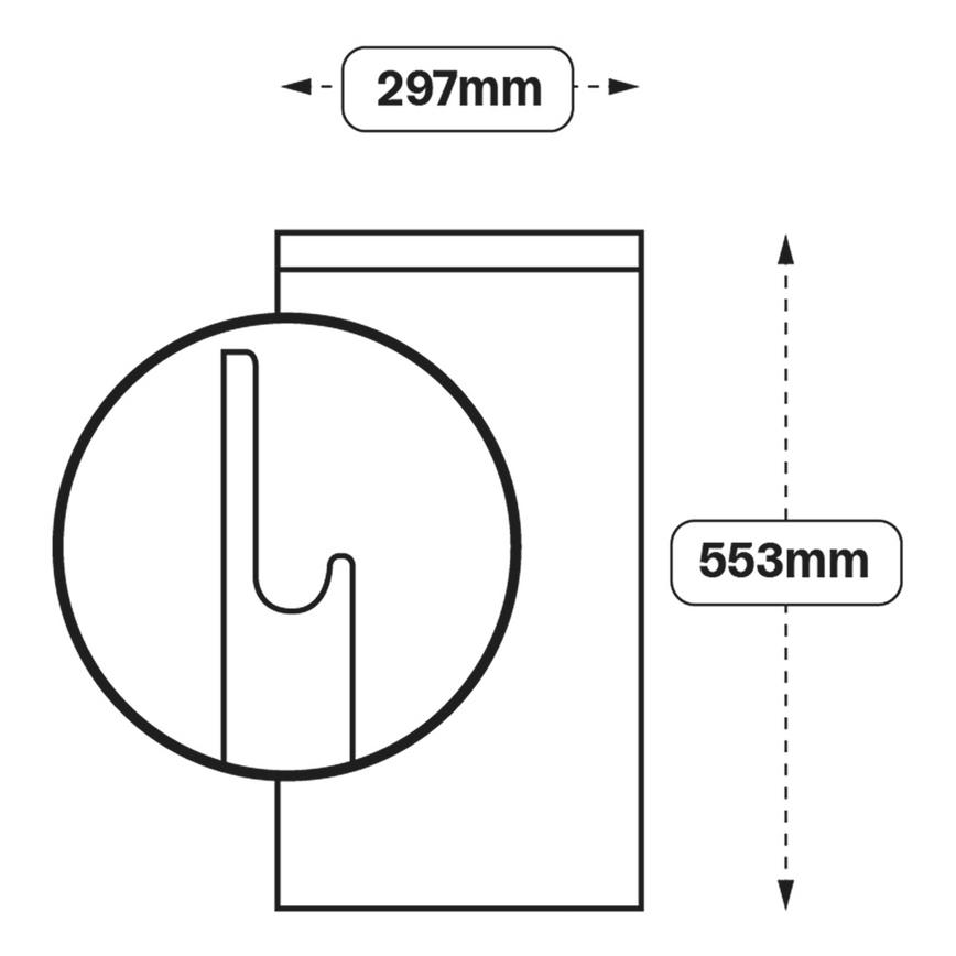 Integrated Handle 300 Standard Door (XX04)