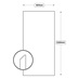Integrated Handle 600 Large Fridge Door (XX26)