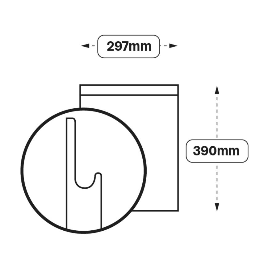 Integrated Handle 300 Pan Drawer Door (XX12)