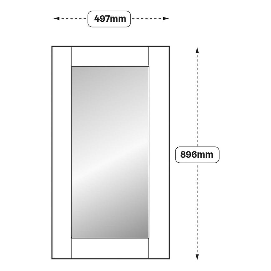 500 Tall Glass Door (XX65)