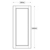 Bridgemere 600 Tall Appliance Tower Door 1400mm (XX87)