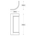 Bridgemere Curved Base Wall Door (XX80)