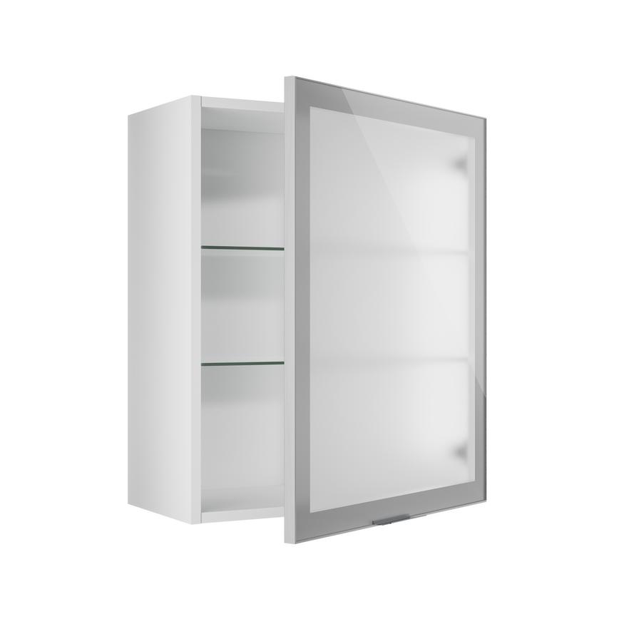 Aluminium Frame Frosted Glass Door