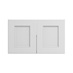 Elmbridge Dove Grey 800 Double Belfast Sink Door