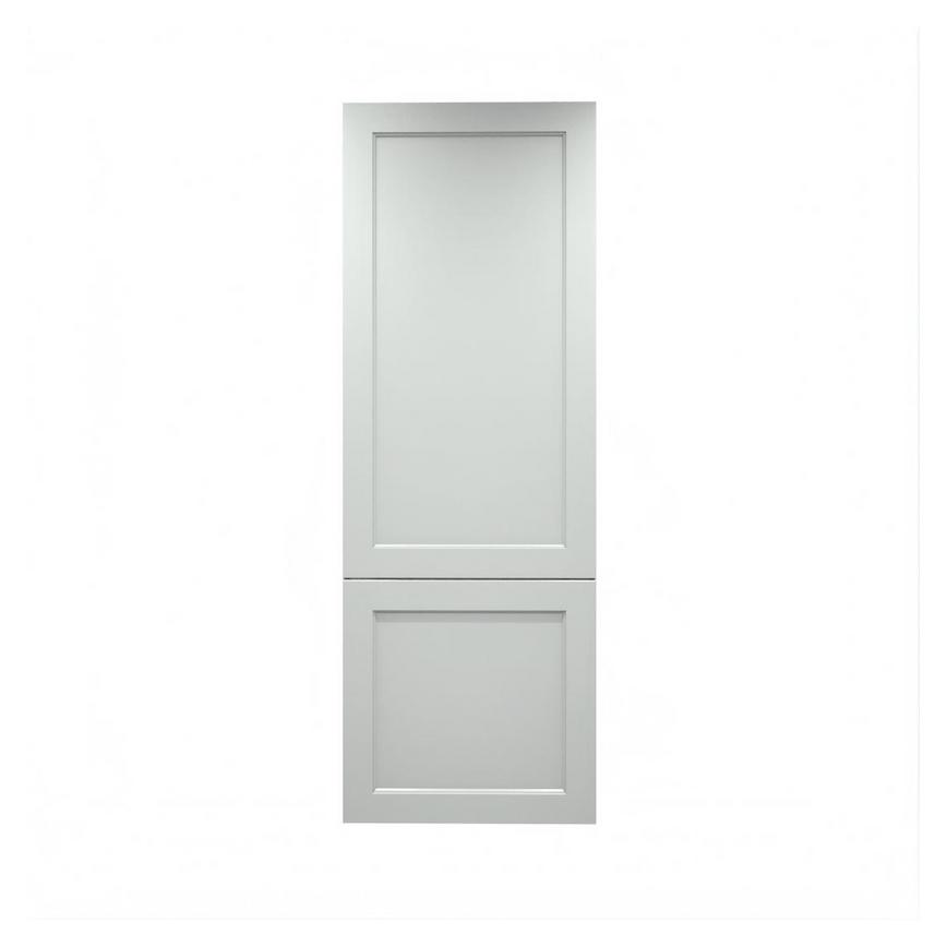 Elmbridge Grain Dove Grey 750mm x 720mm Tall Larder Door Shown from the Front as a Single Door