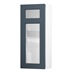 Elmbridge Navy 500 Panelled Glass Dresser Door Open