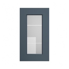 Elmbridge Navy 400 Full Height Glass Door Cut Out