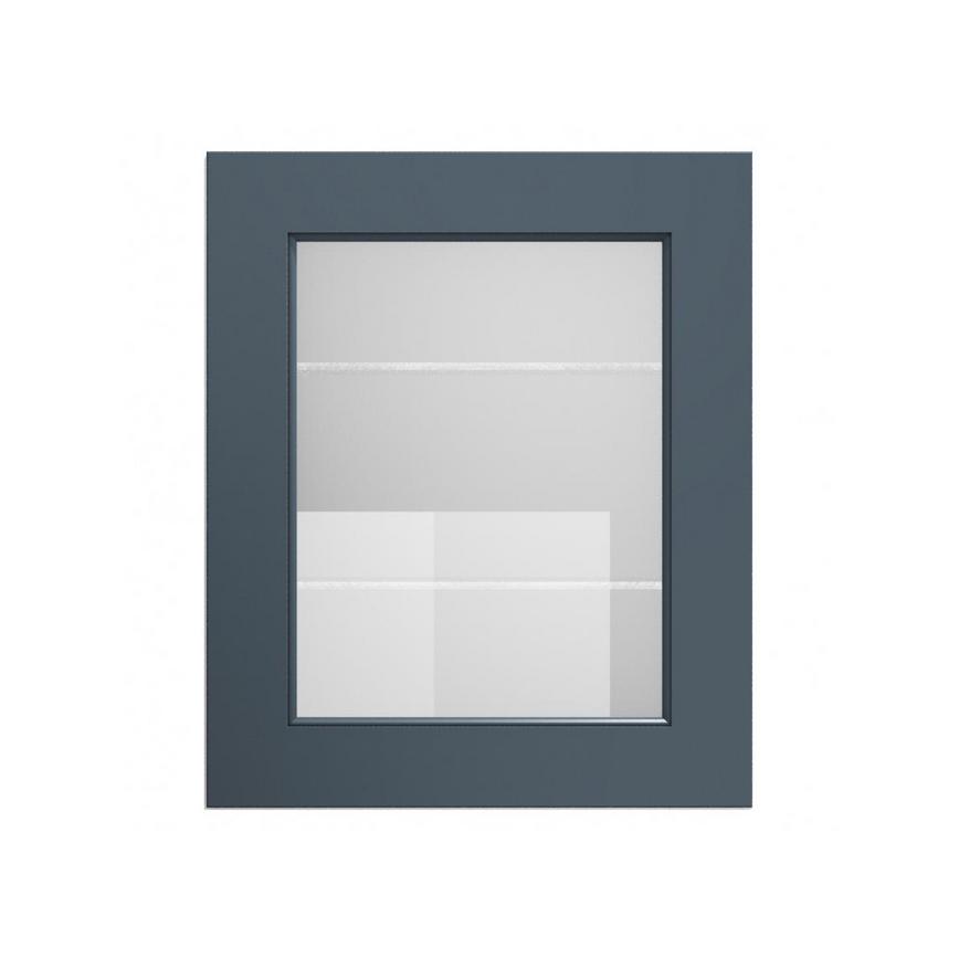 Elmbridge Navy 600 Full Height Glass Door Cut Out