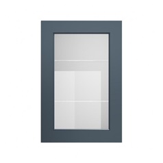 Elmbridge Navy 600 Tall Glass Door Cut Out