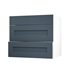Elmbridge Navy 800 Pan Drawer Door Open