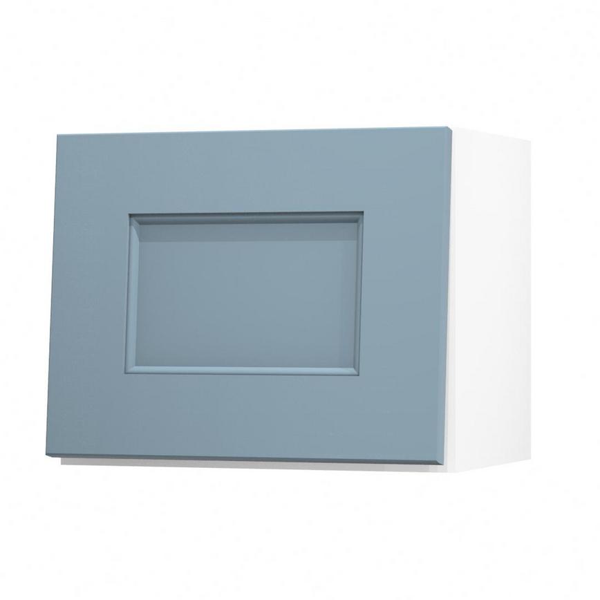 Elmbridge Dusk Blue 450 Half Height Door Open