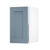 Elmbridge Dusk Blue 400 Full Height Door Open