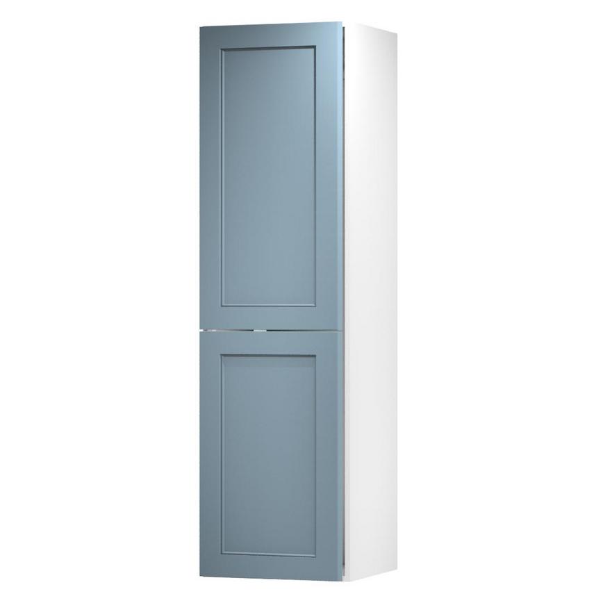 Elmbridge Dusk Blue 600 Tall Appliance Tower Door 1171mm Open