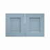 Elmbridge Dusk Blue 800 Double Belfast Sink Door