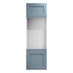Elmbridge Dusk Blue 600 Appliance Tower Door 600mm Open