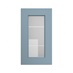 Elmbridge Dusk Blue 400 Full Height Glass Door Cut Out