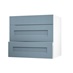 Elmbridge Dusk Blue 800 Pan Drawer Door Open