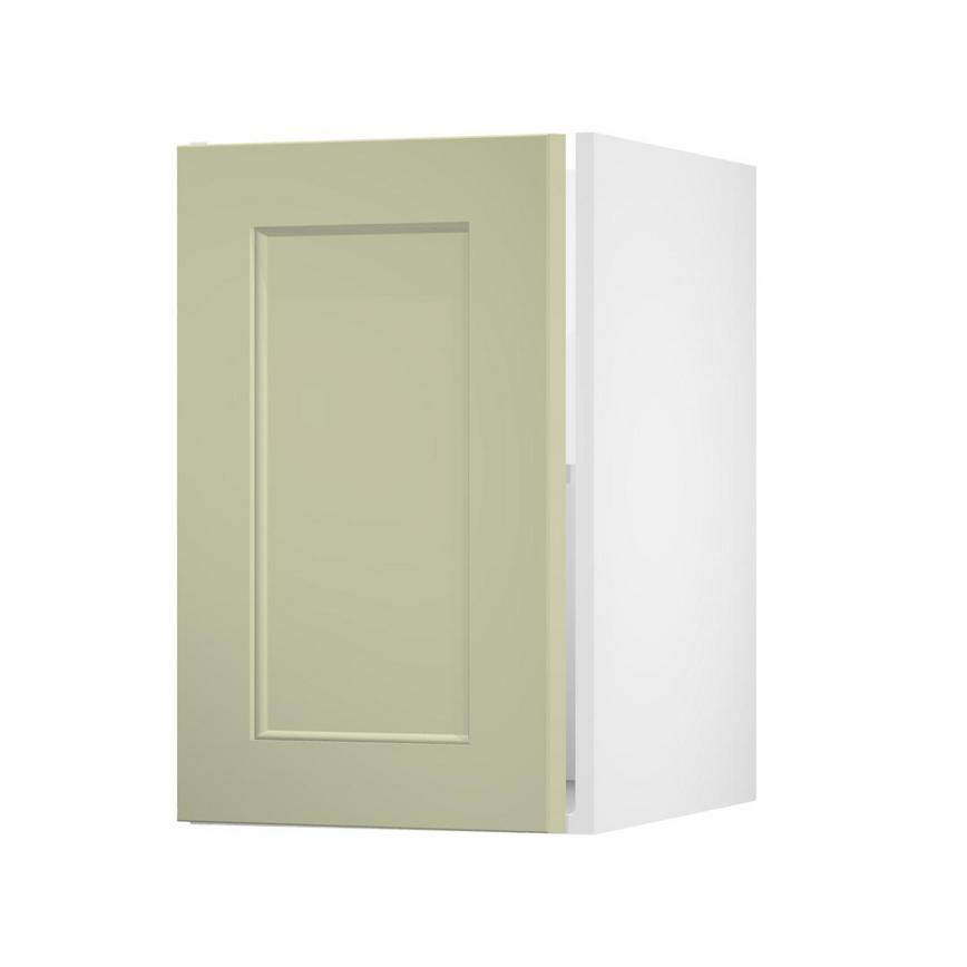 Elmbridge Sage Green 450 Full Height Door Open