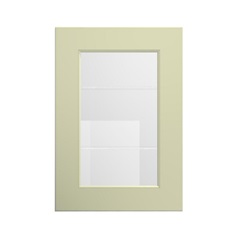 Elmbridge Sage Green 500 Full Height Glass Door