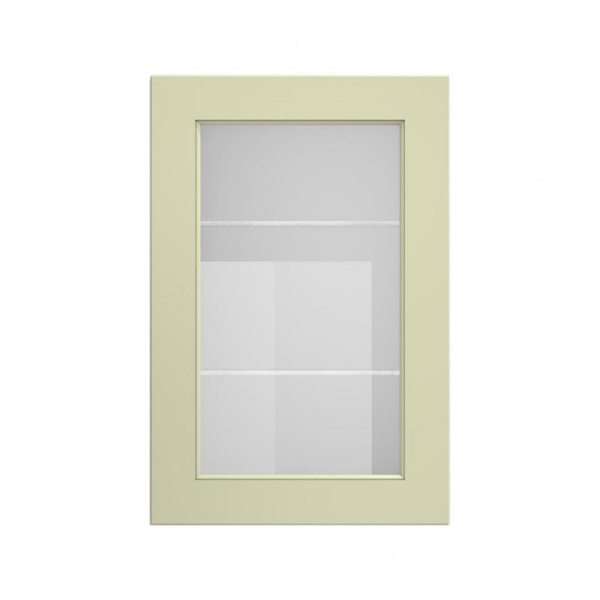 Elmbridge Sage Green 600 Tall Glass Door Cut Out