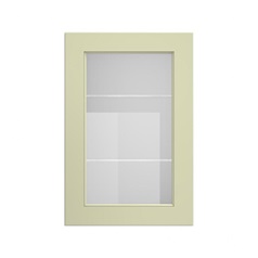 Elmbridge Sage Green 600 Tall Glass Door Cut Out