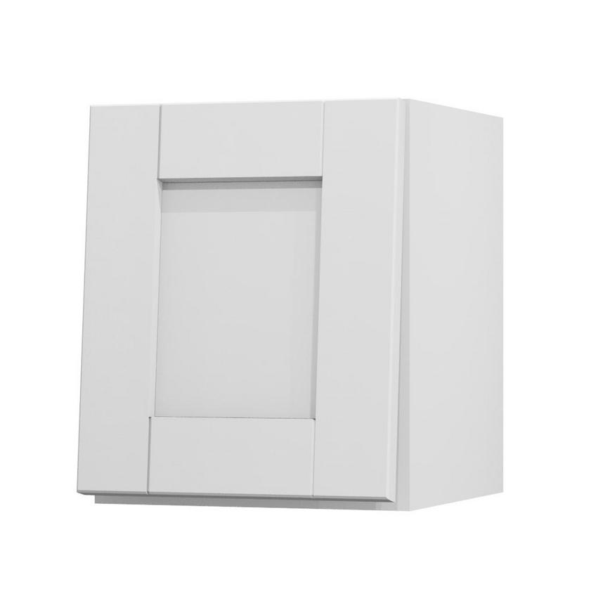 Witney White 300 Half Height Door Open