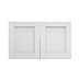 Witney White 800 Double Belfast Sink Door