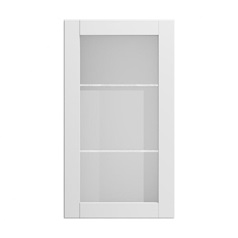 Witney White 500 Tall Glass Door