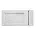Witney White 600 Integrated Microwave Topbox Door Open