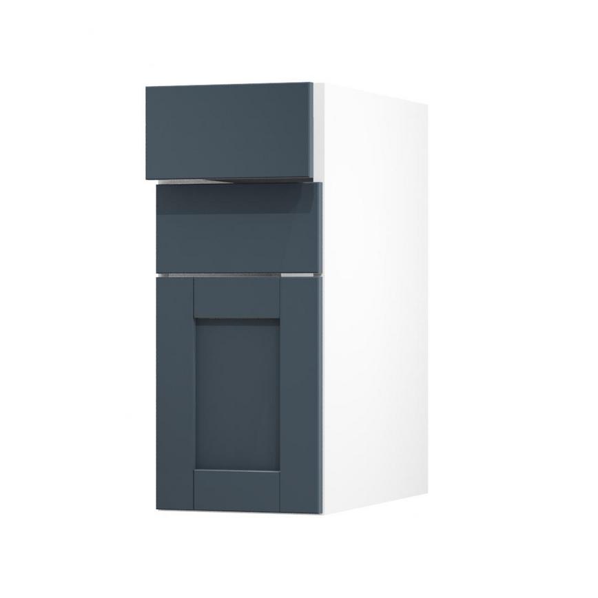 Witney Navy 300 Drawer Door Open