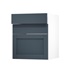 Witney Navy 600 Drawer Door Open