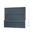 Witney Navy 800 Pan Drawer Door Open