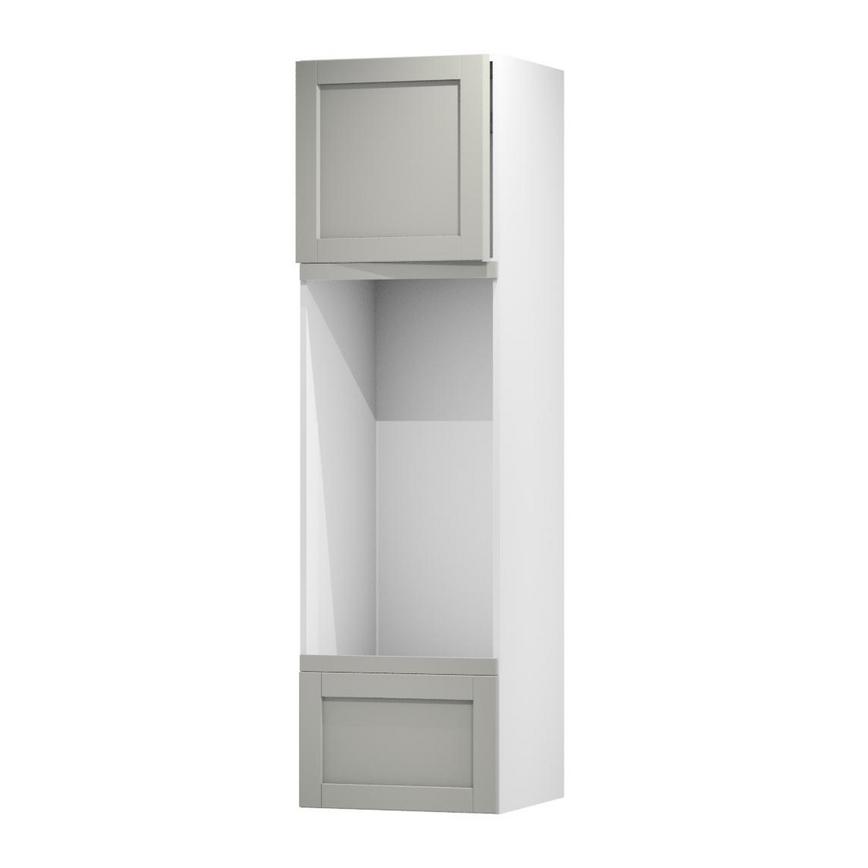 Witney Pebble 600 Tall Appliance Tower Door Open 570mm