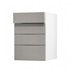 Witney Croft Grey 500 Drawer Door Open