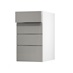 Witney Croft Grey 400 Deep Drawer Door Open