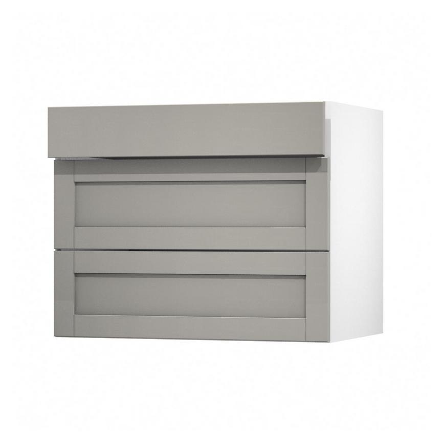 Witney Croft Grey 900 Drawer Door Open