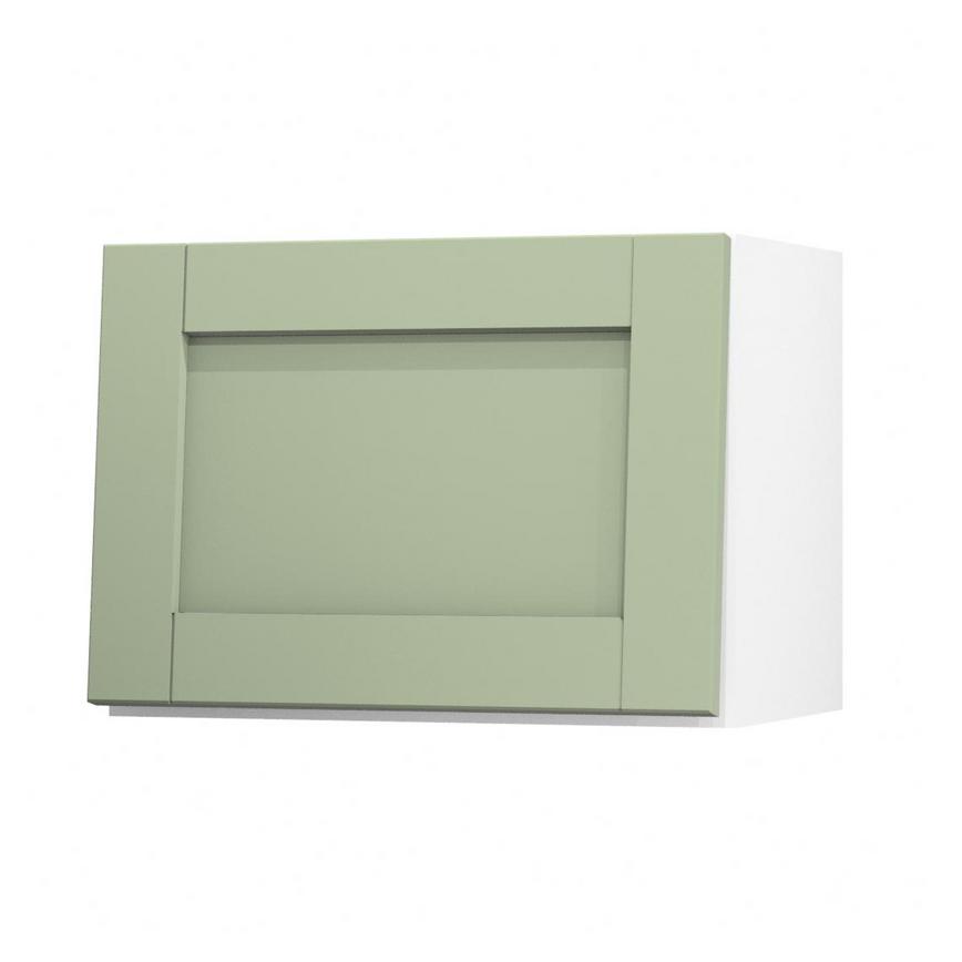 Witney Reed Green 500mm x 360mm Bridging Unit Door Shown Open at an Angle