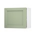 Witney Reed Green 600mm x 506mm Tall Microwave Top Box Door Shown Open at an Angle