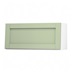 Witney Reed Green 800mm x 360mm Door Shown Open at an Angle