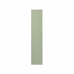 Witney Reed Green 150mm x 720mm Full Height Door Shown Closed from the Front