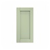 Witney Reed Green 350mm x 720mm Full Height Door Shown Closed from the Front