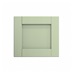 Witney Reed Green 400mm x 360mm Briding Unit Door Shown Closed from the Front