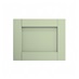 Witney Reed Green 450mm x 360mm Bridging Unit Door Shown Closed from the Front