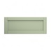 Witney Reed Green 900mm x 360mm Bridging Unit Door Shown Closed from the Front