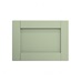 Witney Reed Green 500mm x 360mm Bridging Unit Door Shown Closed from the Front