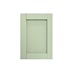 Witney Reed Green 400mm x 557mm Door Front Shown from the Front