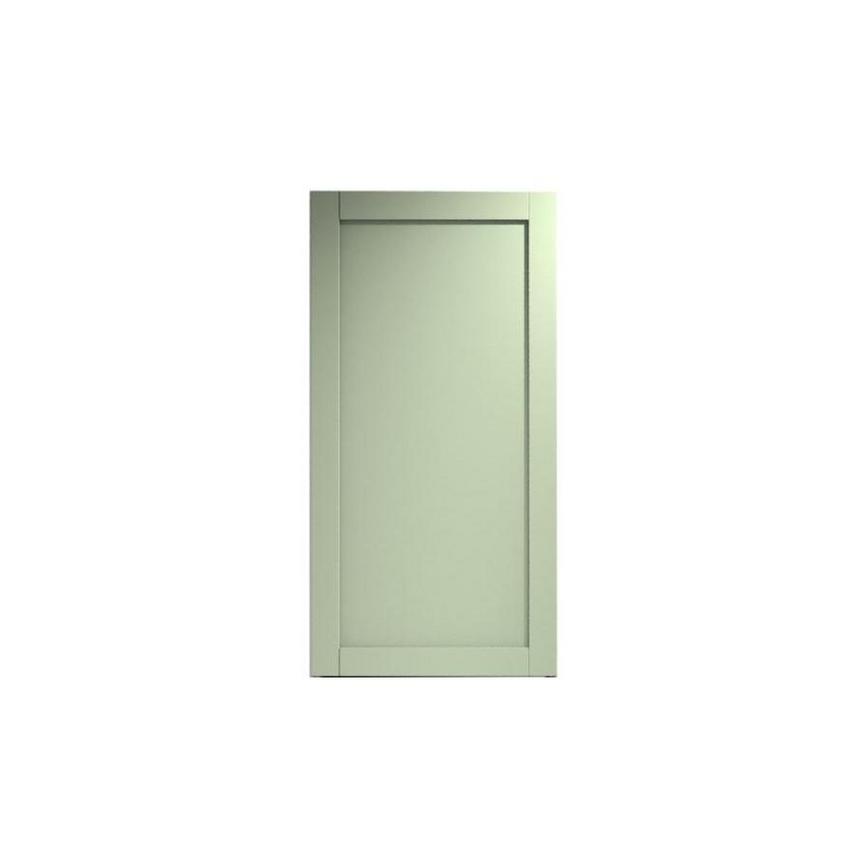 Witney Reed Green 600mm x 1171mm Appliance Door Shown Closed from the Front as a Single Door