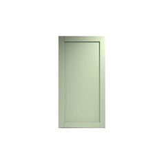 Witney Reed Green 600mm x 1171mm Appliance Door Shown Closed from the Front as a Single Door