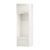 Witney Porcelain 600 Appliance Tower 437 Door CAD Cut Out Angled Open Unit