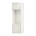 Witney Porcelain 600 Appliance Tower 622 Door CAD Cut Out Angled Open Unit